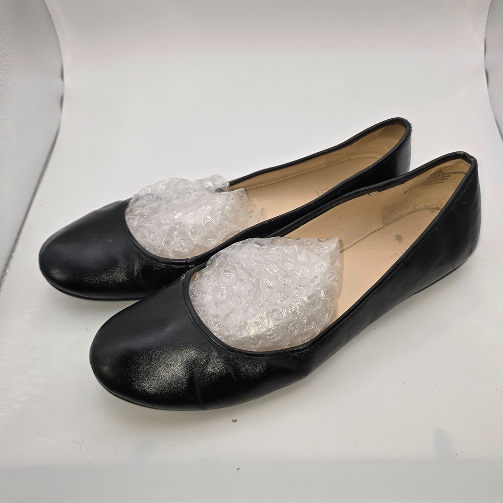 Nine West Our Love Women's size 10 Flats Black Office Round Toe